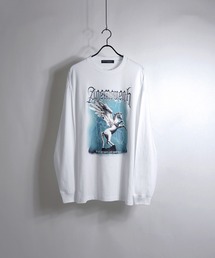 Confirm（コンファーム）の「Confirm / コンファーム エンジェル / ユニコーン ビッグプリントロンT（Tシャツ/カットソー・メンズ）」