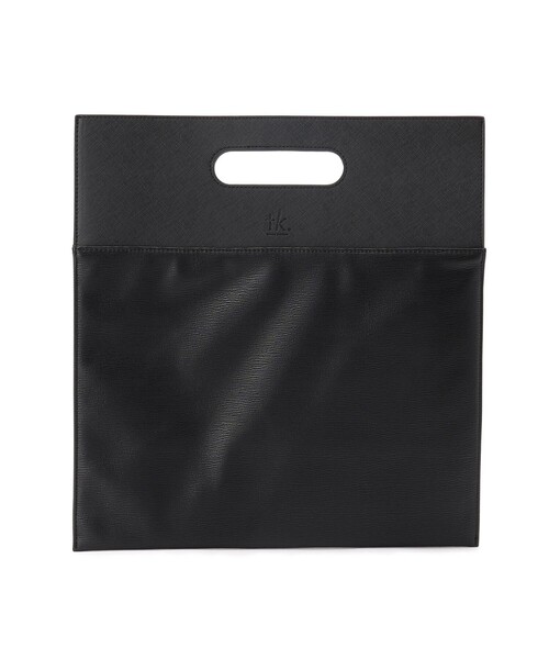 tk.TAKEO KIKUCHI（ティーケータケオキクチ）の「【WEB限定】FLシンプルクラッチ（クラッチバッグ・レディース・ブラック系5/ネイビー/ブラック・00）」の5枚目の写真
