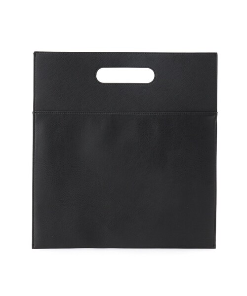 tk.TAKEO KIKUCHI（ティーケータケオキクチ）の「【WEB限定】FLシンプルクラッチ（クラッチバッグ・レディース・ブラック系5/ネイビー/ブラック・00）」の8枚目の写真