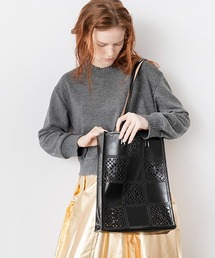 Casselini | Casselini(キャセリーニ)カットワークトートバッグ(トートバッグ)