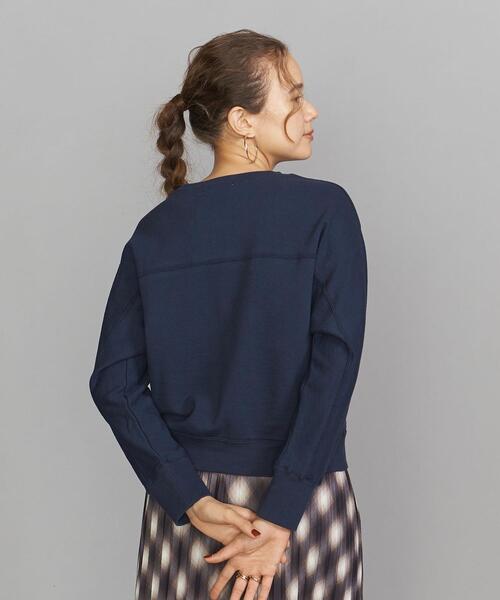 BEAUTY&YOUTH UNITED ARROWS（ビューティーアンドユースユナイテッドアローズ）の「BY コットンスラブ コンパクトクルーネック カットソー（Tシャツ/カットソー・レディース・ネイビー/ナチュラル/グレー・FREE）」の19枚目の写真