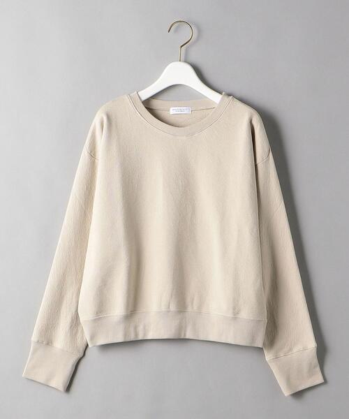 BEAUTY&YOUTH UNITED ARROWS（ビューティーアンドユースユナイテッドアローズ）の「BY コットンスラブ コンパクトクルーネック カットソー（Tシャツ/カットソー・レディース・ネイビー/ナチュラル/グレー・FREE）」の18枚目の写真