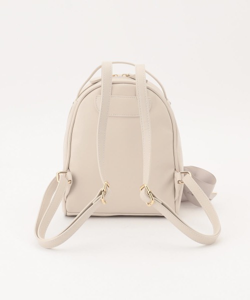 MISCH MASCH（ミッシュマッシュ）の「Letter Ribbon リュック（バックパック/リュック・レディース・ブラック/ベージュ/ピンク・FREE）」の9枚目の写真