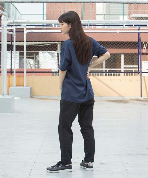 le coq sportif(ルコックスポルティフ)の「【2枚セット】N.N.C-SHIRT(ニューノーマルコンフォート)ショートスリーブシャツ ユニセックス ウェア tシャツ スポーツウェア(Tシャツ/カットソー・メンズ・ホワイト×ネイビー/ブラック/ネイビー/ホワイト/ホワイト×ブラック・L/M/S/XL/XXL)」の12枚目の写真