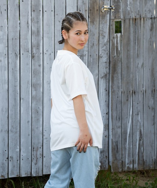 le coq sportif(ルコックスポルティフ)の「【2枚セット】N.N.C-SHIRT(ニューノーマルコンフォート)ショートスリーブシャツ ユニセックス ウェア tシャツ スポーツウェア(Tシャツ/カットソー・メンズ・ホワイト×ネイビー/ブラック/ネイビー/ホワイト/ホワイト×ブラック・L/M/S/XL/XXL)」の14枚目の写真