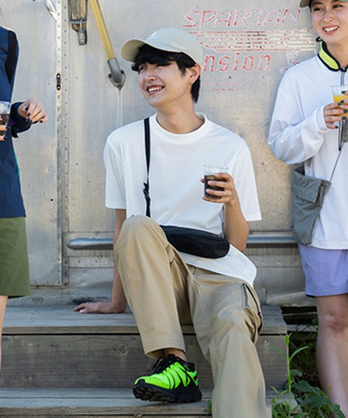 le coq sportif(ルコックスポルティフ)の「【2枚セット】N.N.C-SHIRT(ニューノーマルコンフォート)ショートスリーブシャツ ユニセックス ウェア tシャツ スポーツウェア(Tシャツ/カットソー・メンズ・ホワイト×ネイビー/ブラック/ネイビー/ホワイト/ホワイト×ブラック・L/M/S/XL/XXL)」の18枚目の写真