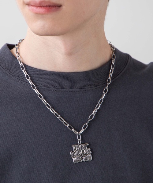 WEGO(ウィゴー)の「WEGO/90'Sモチーフネックレス(ネックレス・メンズ・その他2/その他3/その他4/その他5/その他6/その他7/その他1・FREE)」の1枚目の写真