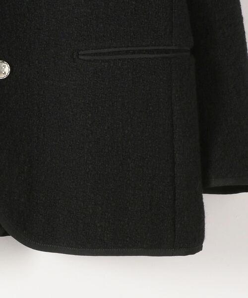 ★yleve★TYLOLEAN TWEED JK★ノーカラーツイードジャケット★ ☆yleve☆TYLOLEAN TWEED JK☆ノーカラーツイードジャケット