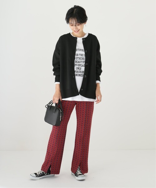 Simplicite(サンプリシテ)の「キカガラ ジャガードパンツ◆(その他パンツ・レディース・ブラウン/ブルー系その他・FREE)」の12枚目の写真