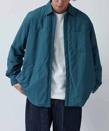 パテッド オーバーサイズ ナイロン中綿シャツブルゾン