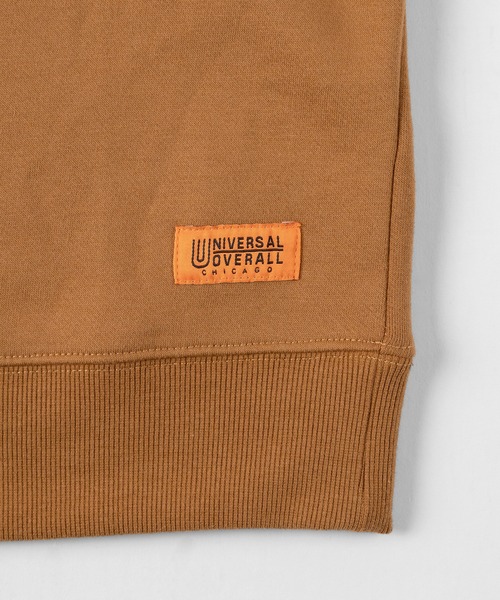 UNIVERSAL OVERALL（ユニバーサルオーバーオール）の「【UNIVERSAL OVERALL/ユニバーサルオーバーオール】 カレッジロゴ オーバーサイズ スウェット/【ILLINOIS】プリント（スウェット・メンズ・ホワイト/グリーン/ライトブラウン/ネイビー/グレー・M/L/XL）」の18枚目の写真