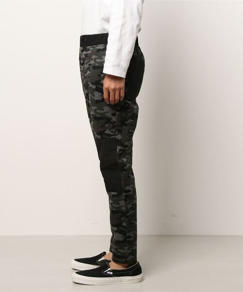 Grand PARK（グランドパーク）の「別生地切り替え裏ファースウェットパンツ（その他パンツ・メンズ・カモフラージュ/ネイビー/その他・M/L）」の4枚目の写真