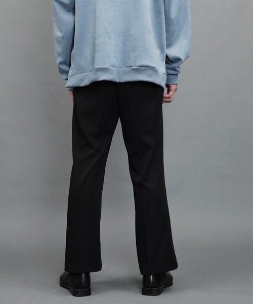 Air Tokyo(エアートウキョー)の「【 Tenshin × Air Tokyo 限定コラボ 】センタープレス 1タック フレア スラックス パンツ(スラックス・メンズ・ホワイト/ブラック・LARGE/MEDIUM)」の16枚目の写真