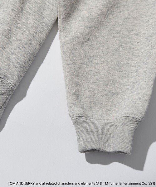 PUBLUX（パブリュクス）の「【PUBLUX/パブリュクス】 別注ジェリープリントクルーネックスウェット/ユニセックス/トムとジェリー（スウェット・メンズ・オフホワイト/グレー/ブラック/ブラウン/グリーン/サックスブルー/ネイビー・SMALL/MEDIUM/LARGE）」の19枚目の写真