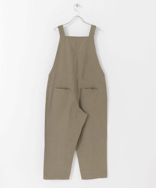 SENSE OF PLACE by URBAN RESEARCH(センスオブプレイスバイアーバンリサーチ)の「チノオーバーオール(サロペット/オーバーオール・メンズ・ブラック/ベージュ・MEDIUM/LARGE)」の5枚目の写真