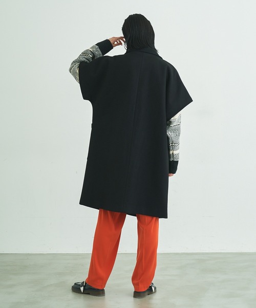 VACANCY（ヴァカンシー）の「マルチウェイメルトンオーバーコート（チェスターコート・レディース・ブラック/ブルー/グリーン・FREE）」の15枚目の写真