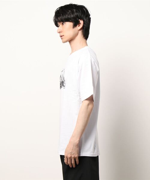 UNION STATION（ユニオンステーション）の「20S米綿天竺フォトプリント＆刺繍Ｔシャツ（Tシャツ/カットソー・メンズ・ホワイト/グリーン・LL/M/L）」の12枚目の写真