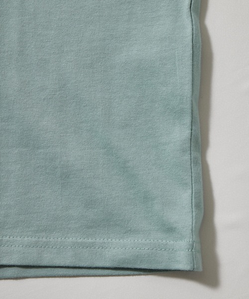 UNION STATION（ユニオンステーション）の「20S米綿天竺フォトプリント＆刺繍Ｔシャツ（Tシャツ/カットソー・メンズ・ホワイト/グリーン・LL/M/L）」の8枚目の写真