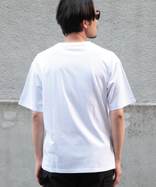 UNION STATION（ユニオンステーション）の「20S米綿天竺フォトプリント＆刺繍Ｔシャツ（Tシャツ/カットソー・メンズ・ホワイト/グリーン・LL/M/L）」の15枚目の写真