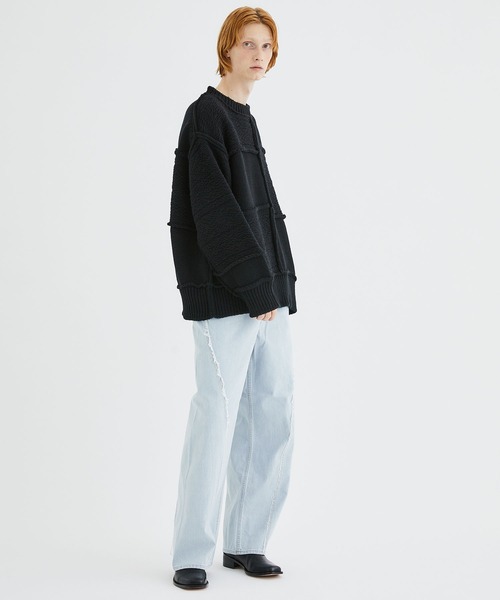 Jieda（ジエダ）の「BLEACH LOOSE FIT JEANS（デニムパンツ）」 - WEAR