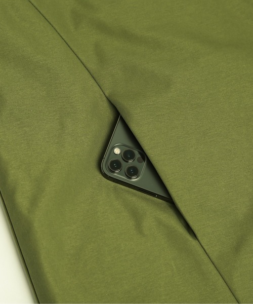 SUGAR BISKET（シュガービスケット）の「ビッグシルエットノーカラーコート（ノーカラーコート・レディース・ブラック/カーキ/ベージュ系その他・フリー）」の10枚目の写真