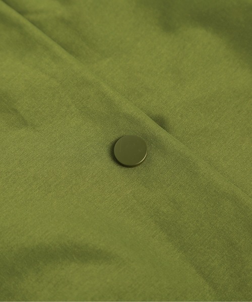 SUGAR BISKET（シュガービスケット）の「ビッグシルエットノーカラーコート（ノーカラーコート・レディース・ブラック/カーキ/ベージュ系その他・フリー）」の11枚目の写真