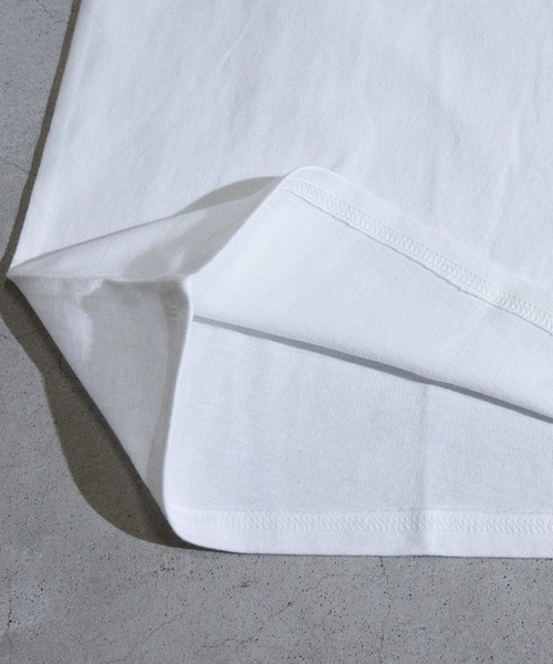 JOHN'S CLOSET（ジョンズクローゼット）の「【a】天竺 スリーブプリント"PETTY WOLF"L/S Tシャツ（Tシャツ/カットソー・メンズ・ホワイト/グリーン/ブラック・MEDIUM/LARGE）」の10枚目の写真