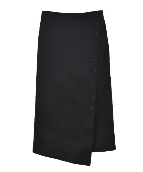 OUTERSUNSET（アウターサンセット）の「button wrap skirt（スカート・レディース・キャメル/ブラック・S/M）」の7枚目の写真