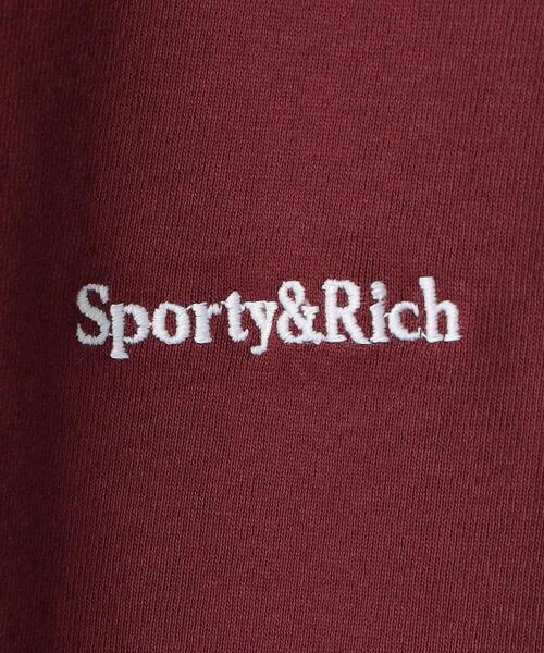 SPORTY&RICH（スポーティアンドリッチ）の「＜Sporty&Rich＞ SERIF LOGO SWT PT/スウェットパンツ（スウェットパンツ・メンズ・ナチュラル/ワインレッド/ケリー/ケリーグリーン・M/S/L）」の10枚目の写真