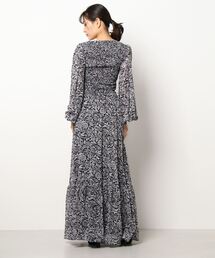 【新品】MICHAEL MICHAEL KORS ジャカード　ニットワンピース MICHAEL KORS（マイケルコース）の「バイカラー ヒッピー ジャ