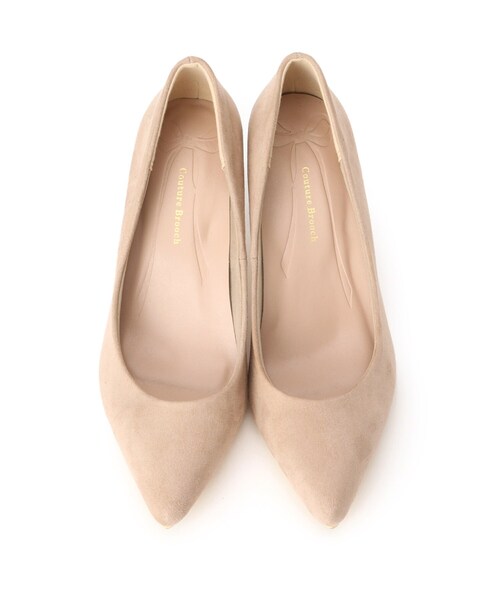 couture brooch(クチュールブローチ)の「【愛される足元】可愛くて履きやすいパルフェパンプス(パンプス・レディース・ベビーピンク/ブラック/ベージュ・30/45/40/35)」の8枚目の写真