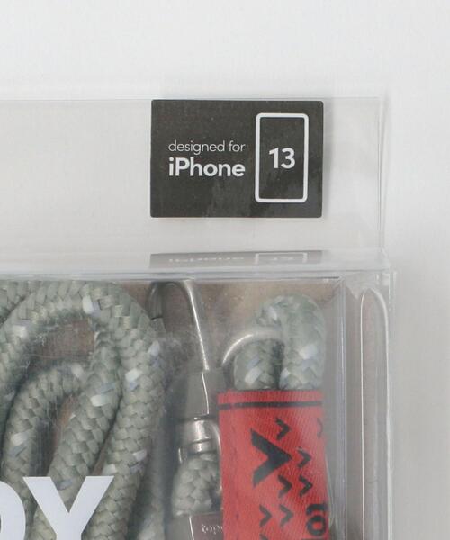 Topologie（トポロジー）の「＜Topologie（トポロジー）＞Verdon iPhone13 スマホケース（スマホケース/カバー・メンズ・ベージュ/ブラック/オリーブ・FREE）」の5枚目の写真