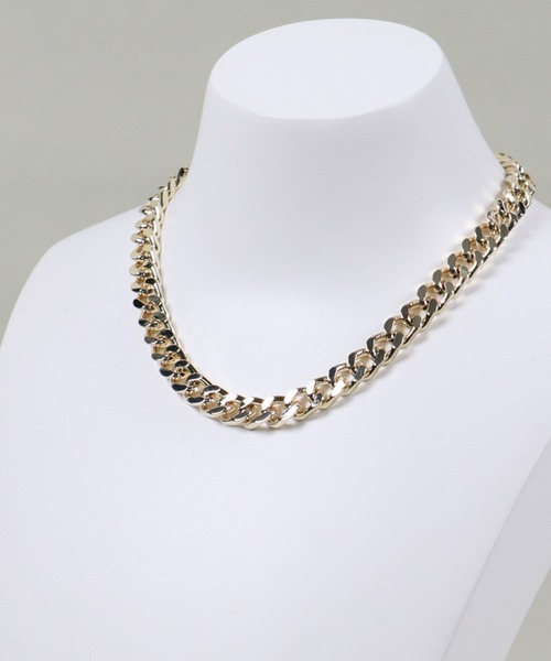 SPINNS(スピンズ)の「35cm 太チェーンネックレス(ネックレス・レディース・シルバー/ゴールド・ONESIZE)」の15枚目の写真