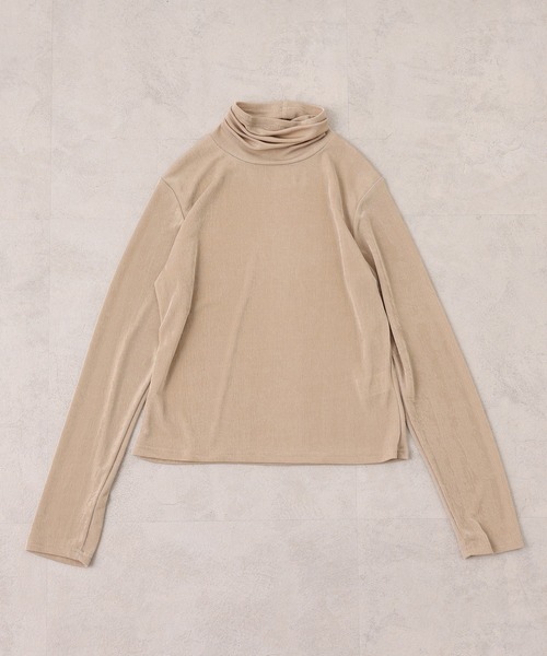 one after another NICE CLAUP（ワンアフターアナザーナイスクラップ）の「刺繍シアーブラウス ハイネックインナーセット（シャツ/ブラウス・レディース・オフホワイト/モカ/ラベンダー・FREE）」の18枚目の写真