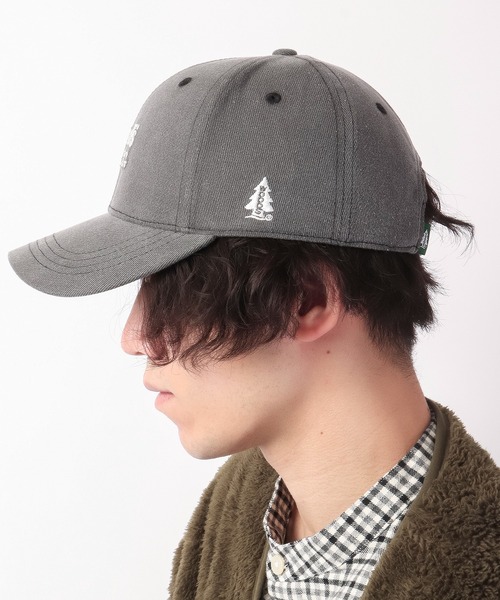Woods（ウッズ）の「Woods/ウッズ フロントプリント ベースボールキャップ baseball cap（キャップ・メンズ・ブラック/ベージュ/ネイビー/ブラウン/グリーン/ブラック×グレー/ブラック×ホワイト/ブラック系その他/キャメル・FREE）」の11枚目の写真