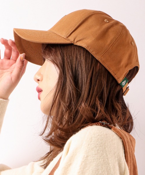 Woods（ウッズ）の「Woods/ウッズ フロントプリント ベースボールキャップ baseball cap（キャップ・メンズ・ブラック/ベージュ/ネイビー/ブラウン/グリーン/ブラック×グレー/ブラック×ホワイト/ブラック系その他/キャメル・FREE）」の22枚目の写真