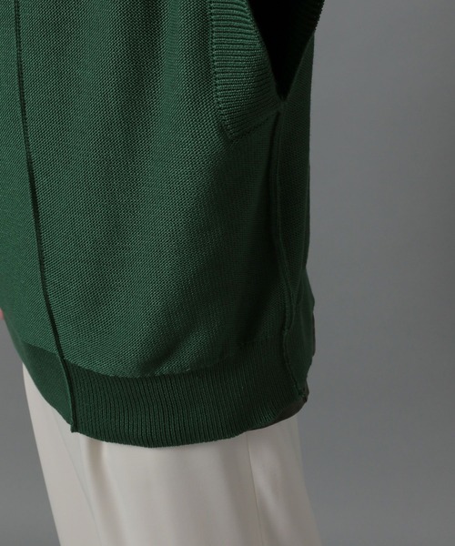 HARE(ハレ)の「マルチデザインニットベスト(HARE)(ベスト・メンズ・ブラック/グレー/グリーン/ブルー・SMALL/MEDIUM)」の11枚目の写真