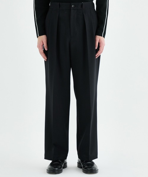 TAUPE（トープ）の「80's WIDE FIT GORE SLACKS（スラックス・メンズ・ブラック/サックスブルー・2）」の19枚目の写真