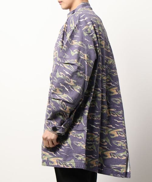 L.H.P（エルエイチピー）の「LOOSE/ルーズ/M-65 パーカー（ミリタリージャケット・メンズ・パープル・MEDIUM/X-LARGE/LARGE）」の4枚目の写真