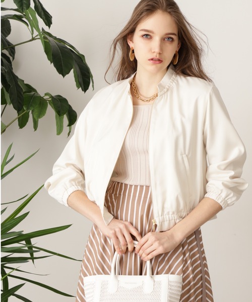 セール Pinky Dianne ピンキーアンドダイアン のその他アウター キュプラサテンジップブルゾン 031 をセール価格で購入できます Pinky Dianne キュプラサテンジップブルゾン その他アウター ジャケット アウター その他アウター Pinky Dianne