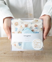 COCO WALK（ココウォーク）の「COCOWALK:出産祝い ミニギフトBOX（スマイリーアニマル）（ベビーギフト・メンズ）」