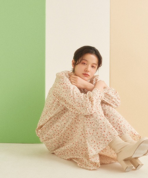 KBF（ケイビーエフ）の「KBF.フレアワンピース（ワンピース・レディース・ミント/ストライプ/その他14・FREE）」の5枚目の写真