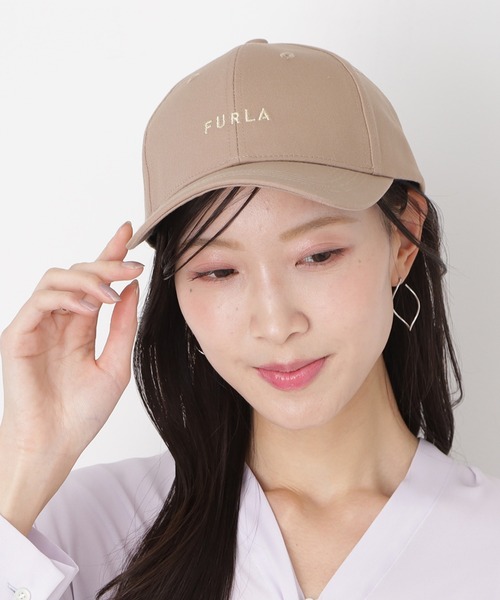 FURLA（フルラ）の「キャップ　”フロント FURLA ロゴ”（キャップ・レディース・ピンク/ネイビー/ブラック/ベージュ/オフホワイト/ミント/グレー/ベージュ系その他・FREE）」の21枚目の写真