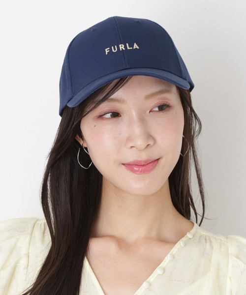 FURLA（フルラ）の「キャップ　”フロント FURLA ロゴ”（キャップ・レディース・ピンク/ネイビー/ブラック/ベージュ/オフホワイト/ミント/グレー/ベージュ系その他・FREE）」の20枚目の写真