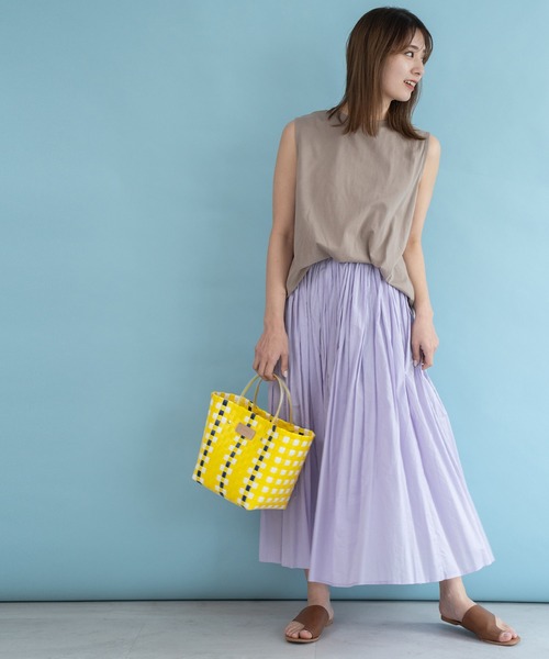 VitaFelice(ヴィータフェリーチェ)の「ミニメルカドバッグ トートバッグ(かごバッグ・レディース・グリーン/ホワイト/レッド/ブルー/イエロー・FREE)」の19枚目の写真