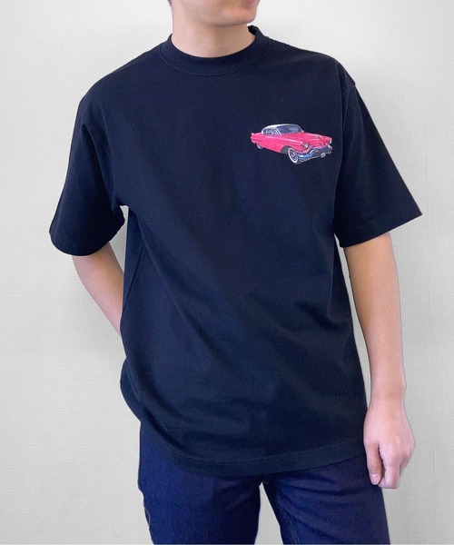SCOTCH&SODA(スコッチアンドソーダ)の「アートワークプリントTシャツ【164525】(Tシャツ/カットソー・メンズ・ホワイト/ブラック・MEDIUM/X-LARGE/SMALL/LARGE)」の1枚目の写真
