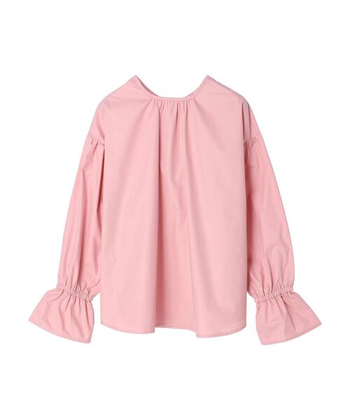 Green　Parks（グリーンパークス）の「・furry rate 2wayピンタックブラウス（シャツ/ブラウス・レディース・ベージュ/オフホワイト/ピンク/グリーン・FREE）」の13枚目の写真