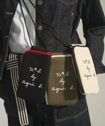 WS98 POCHETTE ロゴマルチポシェット