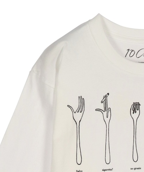 ADAM ET ROPE'（アダムエロペ）の「【10 Culture×BRUNO MUNARI】T-SHIRTS（Tシャツ/カットソー・メンズ・ホワイト/ホワイト系その他・M/L/XL）」の12枚目の写真