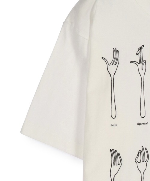 ADAM ET ROPE'（アダムエロペ）の「【10 Culture×BRUNO MUNARI】T-SHIRTS（Tシャツ/カットソー・メンズ・ホワイト/ホワイト系その他・M/L/XL）」の9枚目の写真